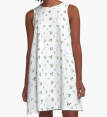 christmas holiday pattern. A-Line Dress