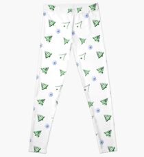 christmas holiday pattern. Leggings