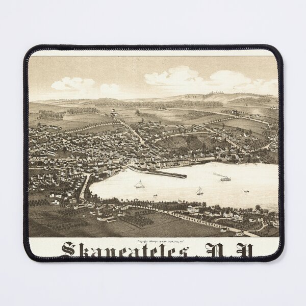 Item preview, Skaneateles, New York (1884) designed and sold by allhistory.