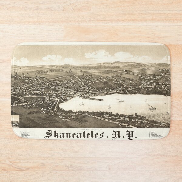 Item preview, Skaneateles, New York (1884) designed and sold by allhistory.
