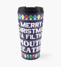 Merry Christmas Mouth Breather Travel Mug