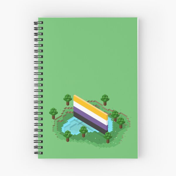 Item preview, Isometric Non-Binary Pride Flag designed and sold by Robiscuit.
