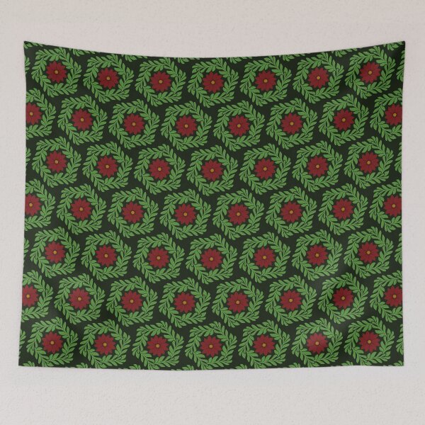 Item preview, Festive Holiday Wreaths designed and sold by LBArtYarn.