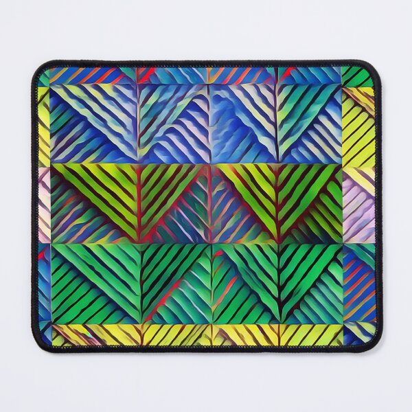 Item preview, Muted triangles in multi colours designed and sold by FlossOrFi.