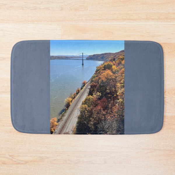 Item preview, Tranquil Walkway Over the Hudson Scene designed and sold by StudioRosebud.