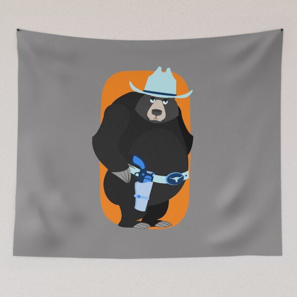 Item preview, Bear With Gun designed and sold by AMERICANCHEEZ.