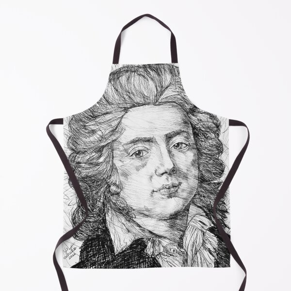 Item preview, JAN POTOCKI black and white pencil portrait designed and sold by lautir.