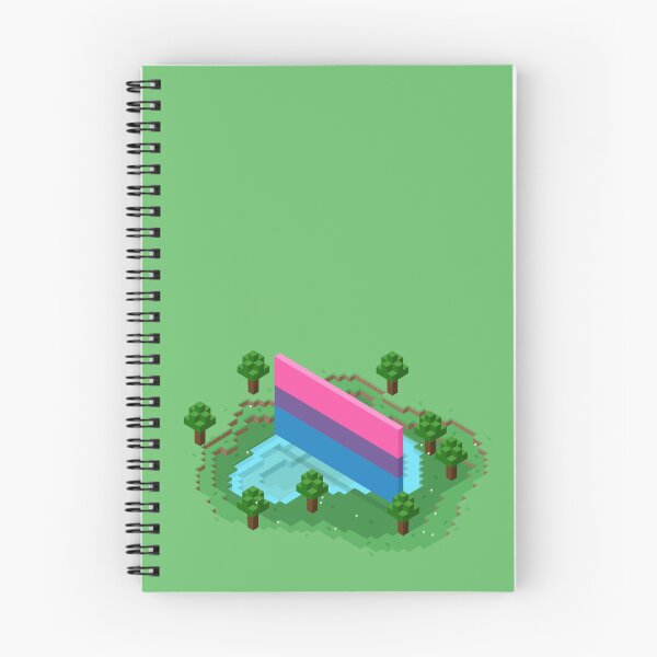 Item preview, Bandera isométrica del orgullo bisexual designed and sold by Robiscuit.