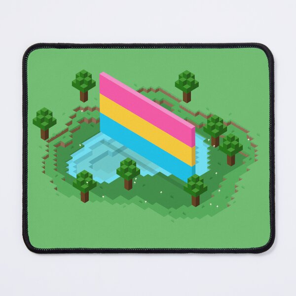 Item preview, Bandera isométrica del orgullo bisexual designed and sold by Robiscuit.
