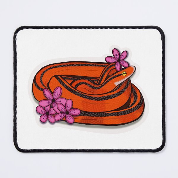 Item preview, Bamboo Ratsnake and Flowers designed and sold by StitchyWitchy13.