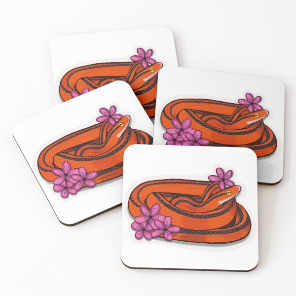 Item preview, Bamboo Ratsnake and Flowers designed and sold by StitchyWitchy13.