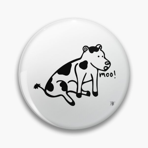 Item preview, Cow - Black designed and sold by dbbf.