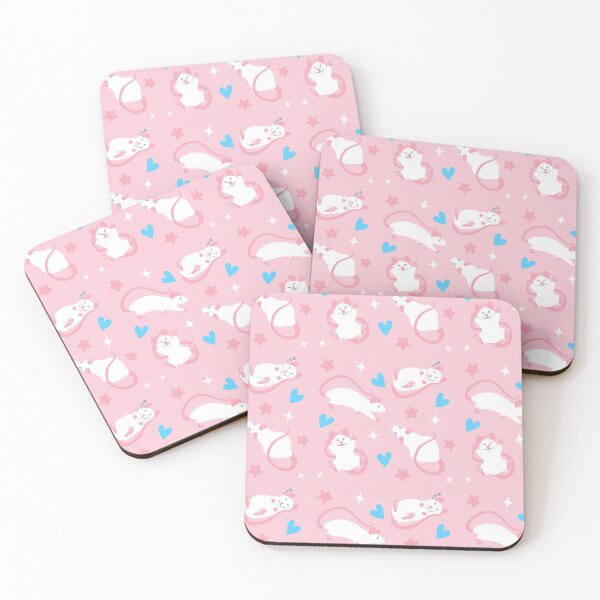 Item preview, Trans Pride Rat Pattern Pink designed and sold by Ratfrens.