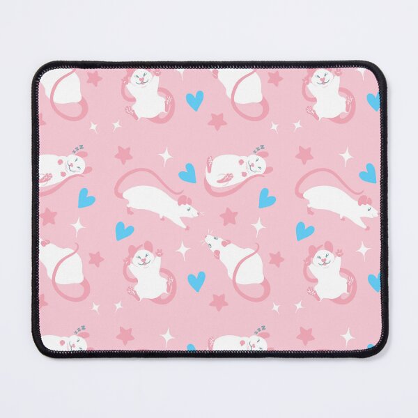 Item preview, Trans Pride Rat Pattern Pink designed and sold by Ratfrens.