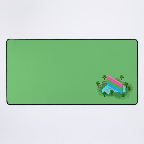 Item preview, Isometric Polysexual Pride Flag designed and sold by Robiscuit.