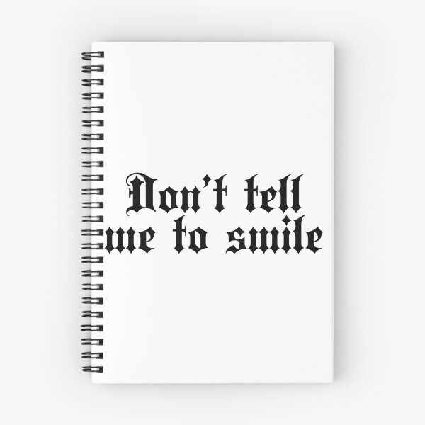 Item preview, Don't Tell Me To Smile designed and sold by JourneyCreative.