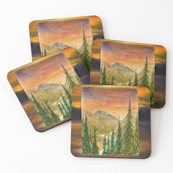 Item preview, Forest, Mountains, Water Sunset Mashup designed and sold by Scott and Mary Schneider art_photography.