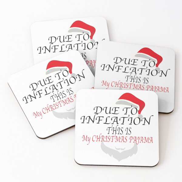 Artikelvorschau, AUFGRUND DER INFLATION IST DIES MEIN WEIHNACHTSPYJAMA - WEIHNACHTEN entworfen und verkauft von GridText.