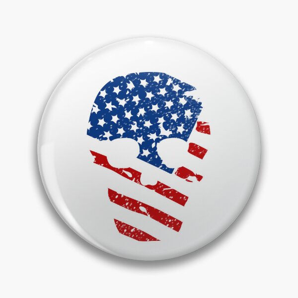 Artikelvorschau, Klassisches T-Shirt mit skelettierter USA-Flagge entworfen und verkauft von ouaredi.