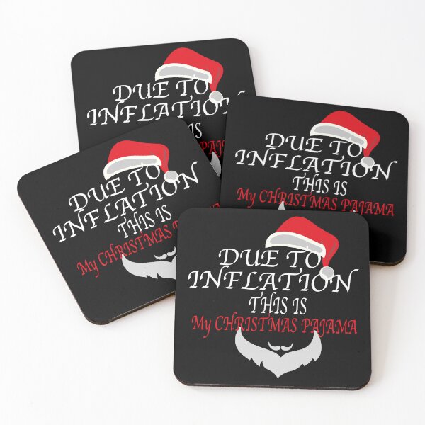 Artikelvorschau, AUFGRUND DER INFLATION IST DIES MEIN WEIHNACHTSPYJAMA - WEIHNACHTEN entworfen und verkauft von GridText.