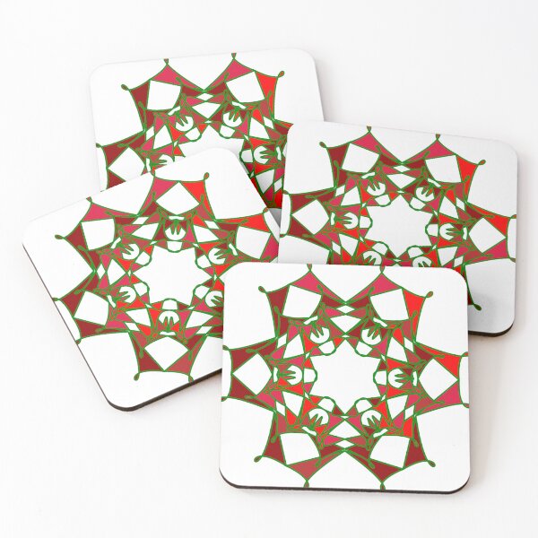 Item preview, Festive snowflake unique design W7 designed and sold by fishpressink.