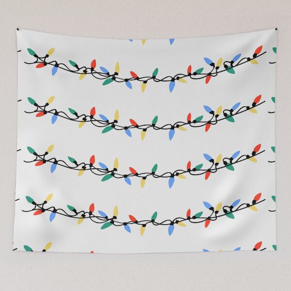Item preview, Holiday Lights AOP designed and sold by VirtualFaries.