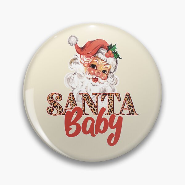 Artikelvorschau, Santa Baby retro Weihnachten Vintage-Designs entworfen und verkauft von ArtfulGiftShop.