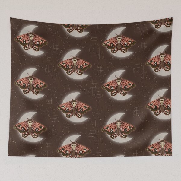 Item preview, Lunar Death Moth designed and sold by StitchyWitchy13.