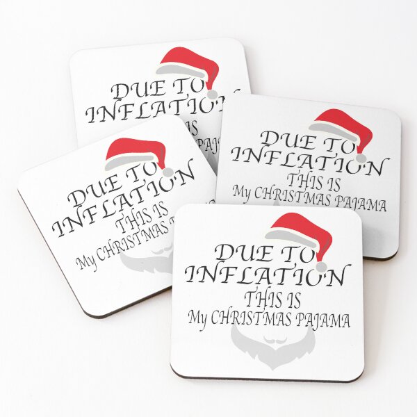 Artikelvorschau, AUFGRUND DER INFLATION IST DIES MEIN WEIHNACHTSPYJAMA - WEIHNACHTEN entworfen und verkauft von GridText.