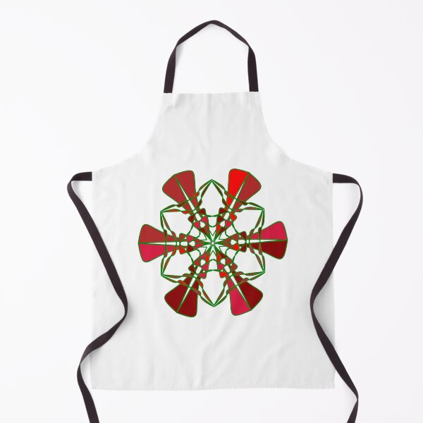 Item preview, Festive snowflake unique design W8 designed and sold by fishpressink.
