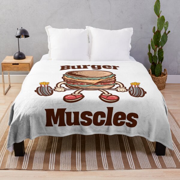 Item preview, BURGER MUSCLES designed and sold by MicbellaArt.