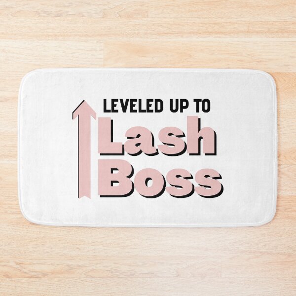 Item preview, Leveled up to lash boss designed and sold by 306Biz.