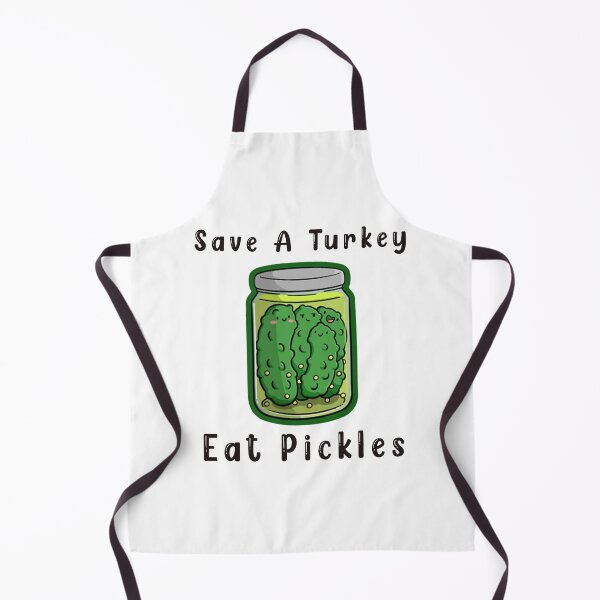 Item preview, Save A Turkey Eat A Pickles Funny Thanksgiving - Pickle Lovers Gifts designed and sold by Stixdesigns.