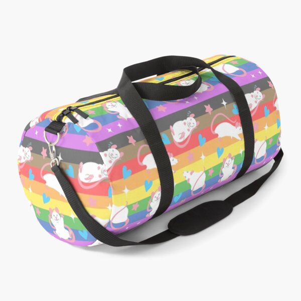 Item preview, LGBTQ Pride Rat Pattern Rainbow designed and sold by Ratfrens.