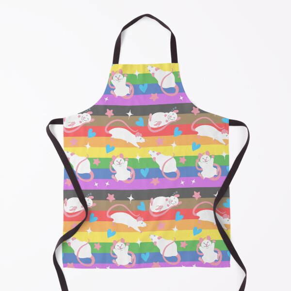 Item preview, LGBTQ Pride Rat Pattern Rainbow designed and sold by Ratfrens.