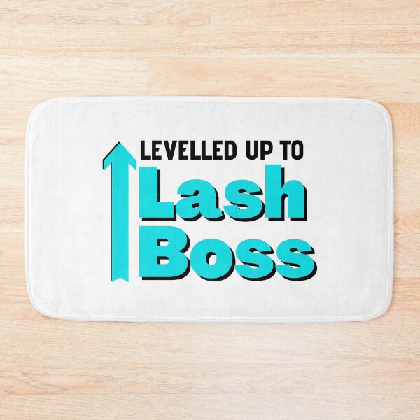 Item preview, Levelled up to lash boss designed and sold by 306Biz.