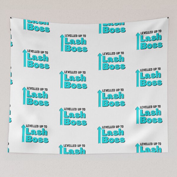 Item preview, Levelled up to lash boss designed and sold by 306Biz.