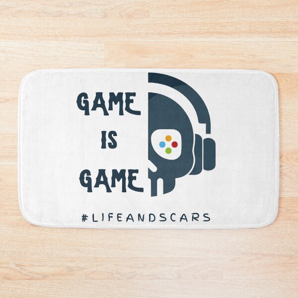 Item preview, LIFEANDSCARS GAME IS GAME HALF SKULL designed and sold by Lifeandscars.