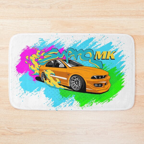 Item preview, Orange Supra MK Neon designed and sold by ReidDesigns.