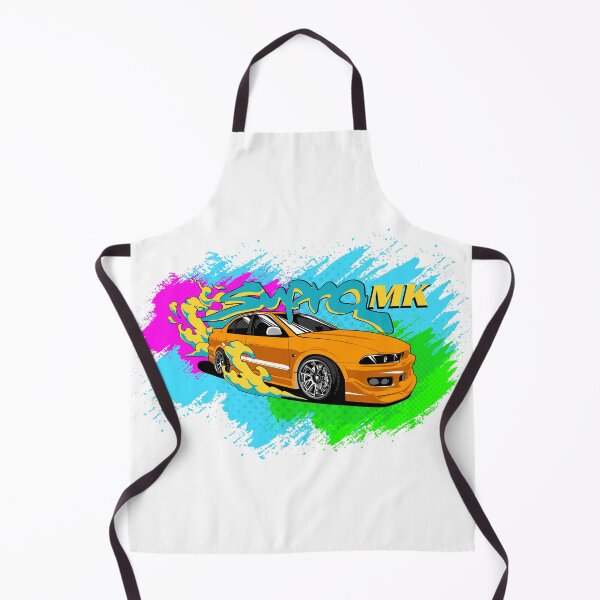 Item preview, Orange Supra MK Neon designed and sold by ReidDesigns.