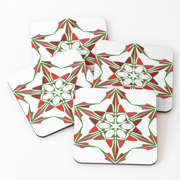 Item preview, Festive snowflake unique design W10 designed and sold by fishpressink.