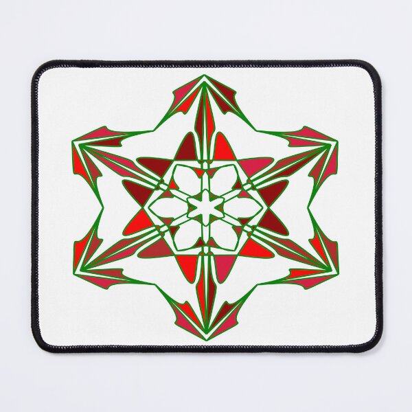 Item preview, Festive snowflake unique design W10 designed and sold by fishpressink.