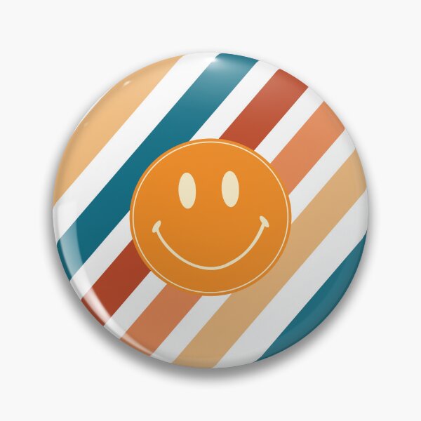 Item preview, Retro Groovy Smiley Face Pattern - Small designed and sold by luckymooninc.