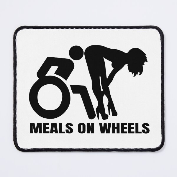 Item preview, Meals On Wheels - Wheelchair Funny designed and sold by Nepaz-Designs.