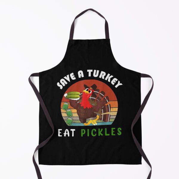 Item preview, Save A Turkey Eat A Pickles Funny Thanksgiving - Pickle Lovers Gifts designed and sold by Stixdesigns.