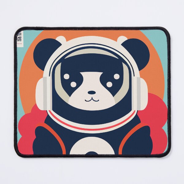 Item preview, Cute Panda Ricky ( JJC13 KAWAII ASTRONAUT ) designed and sold by jjcat13.