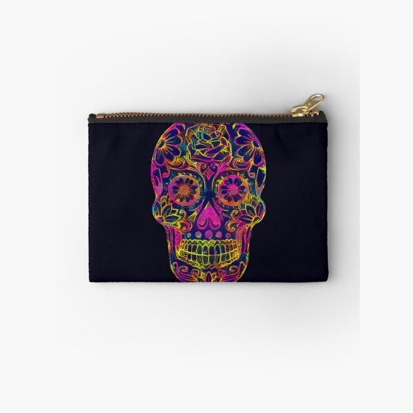 Item preview, Flowery Retro Skull designed and sold by Sapphire07.