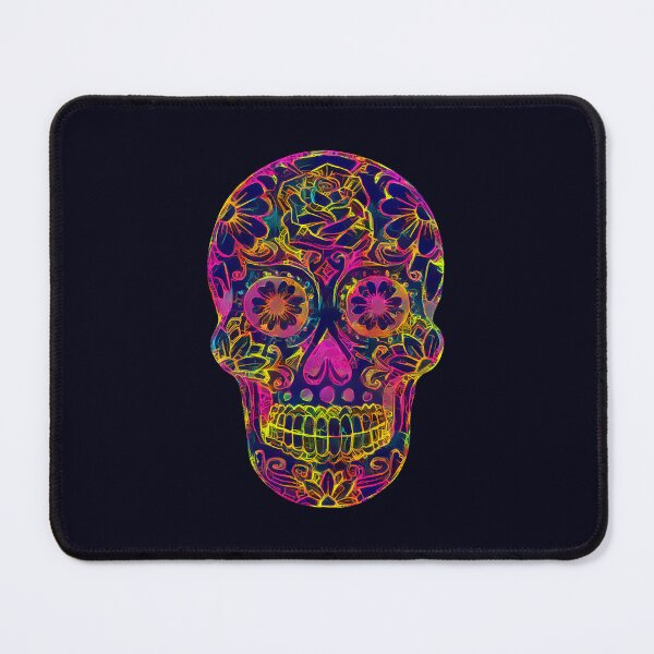 Item preview, Flowery Retro Skull designed and sold by Sapphire07.
