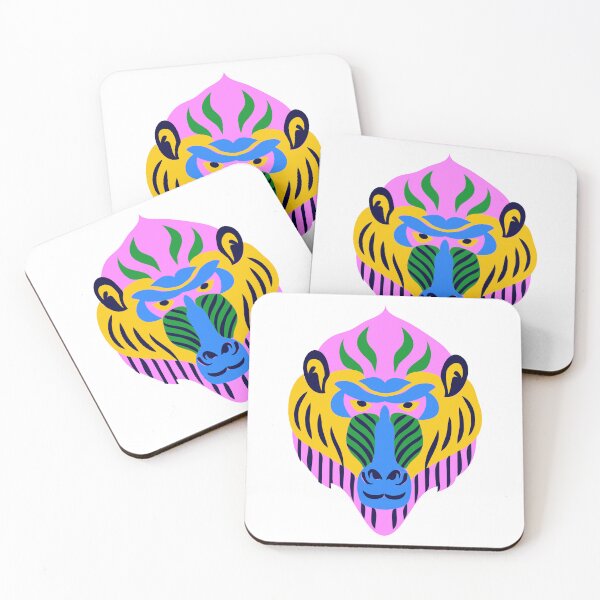 Item preview, Multi Color Baboon designed and sold by Mitinagroup.