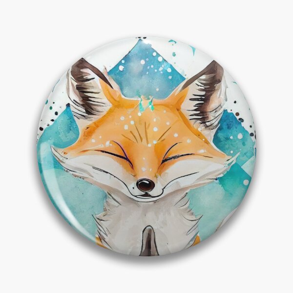 Item preview, Repetición del sueño de yoga de café - Cute Abstract Fox designed and sold by FoxLavis.